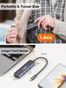 Концентратор CableCreation USB Type C HDMI со 100 Вт и 3 портами USB, совместимый с iPhone, iPhone 15 Pro, MacBook, MacBook Air, iPad, Surface и XPS, 5-в-1, 4K@30 Гц