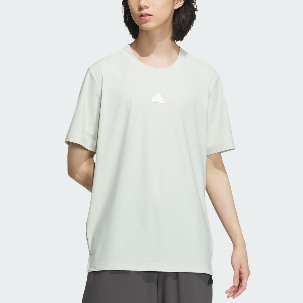 Adidas Ct Tee Ss Casual Cooling Short Sleeve T-Shirt Men Tops Linen-Green IT4340