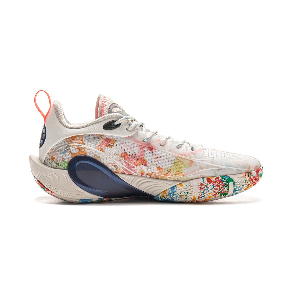 Li-Ning DLO1 Холщовые мужские кроссовки Кремово-бежевые Разноцветные ABPV009-3