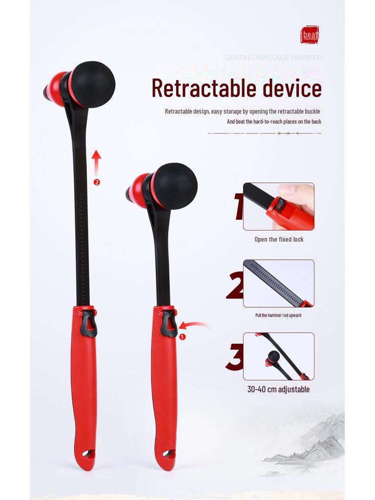 Массажный молоток из тыквы Фулу: Массажер Meridian Patting и силиконовый оздоровительный подарок