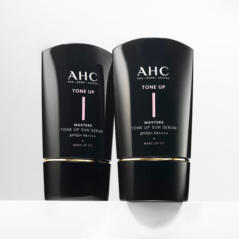 AHC Мастерс Тонирующий Солнцезащитный Сыворотка SPF 50+ PA++++ 50мл