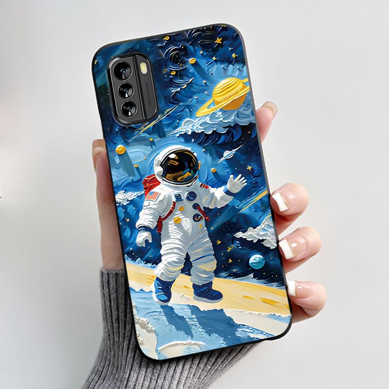 Милый Чехол Для Nokia G60 5G/Nokia G100/Nokia G42/Nokia G310 Чехол с Рисунком Защитная Крышка Мягкий Силикон Мультяшный Чехол для Телефона