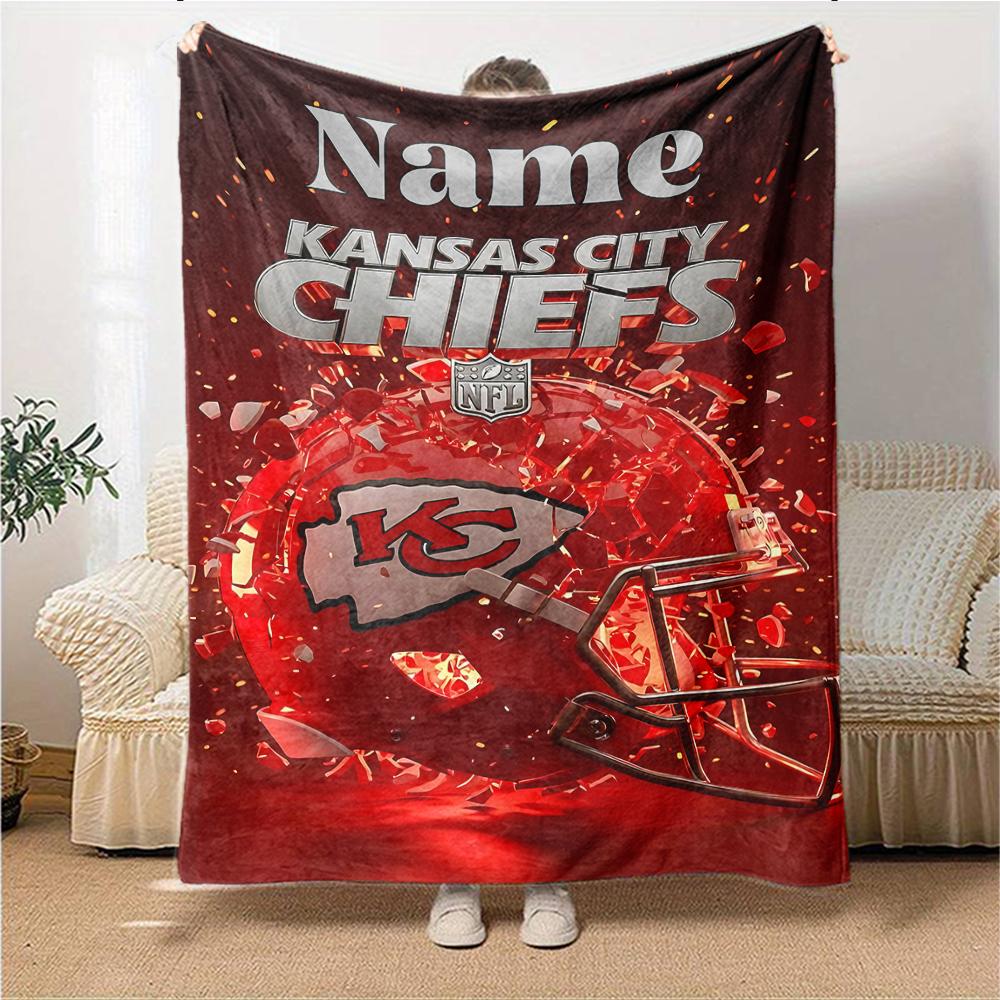 Custom Name Pittsburgh Steelers Gear Party Blanket For Couch Bed Plush Cozy Fuzzy Blanket Super Soft Warm Blankets For Fall And Winter 0916175