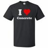 Футболка унисекс I Heart Concrete Футболка I Love Concrete