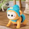 Electric Crawling Animal Toy with Music 0-1 Toddlers Boys Girls Educational Cartoon Monkey Koala Crawling Learning Recording Musical Interactive Toy