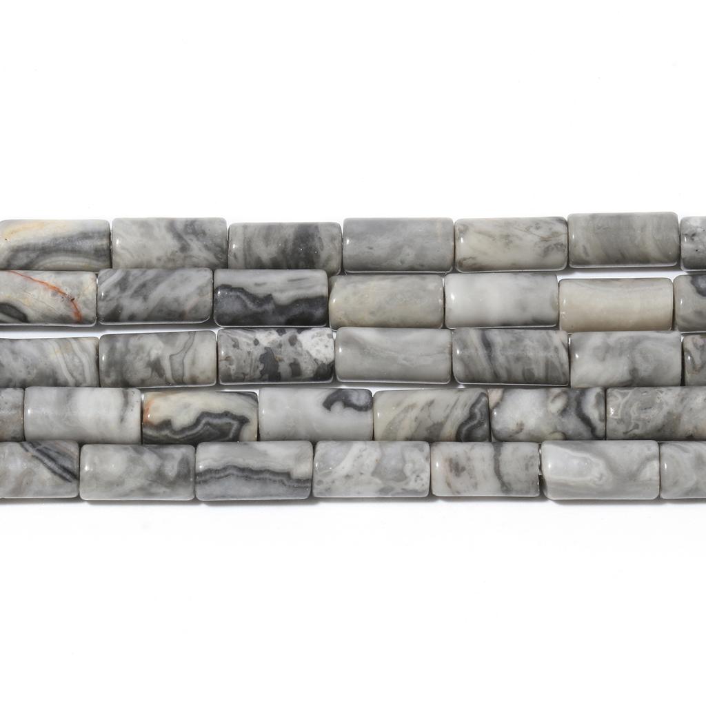 Оптовая продажа 9x4 мм круглые трубчатые бусины натуральный аметист красная яшма лабрадорит агат камень бусины для изготовления ювелирных изделий браслет своими руками