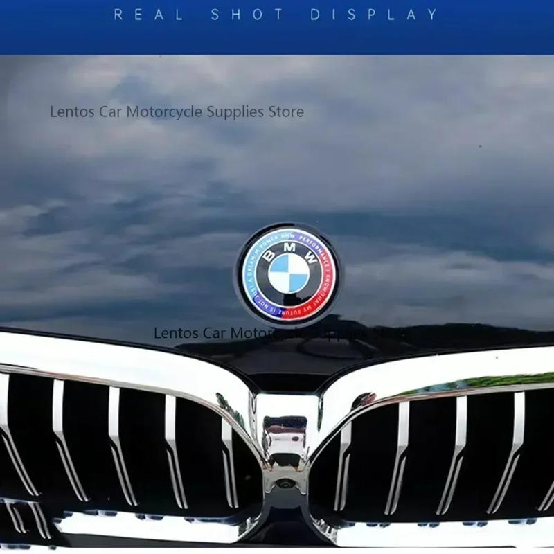 Для BMW 50-летний юбилей Kith Ограниченная серия Автомобильный логотип 3 серия 5 серия X1 X2 X3 X4 X5 Передняя и задняя Модифицированное украшение логотипа на багажнике