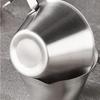 Чашка для экстракции эспрессо из нержавеющей стали с носиком-отводом, практичная чашка со шкалой в унциях, для дома, кухни, кафе, аксессуаров, инструментов