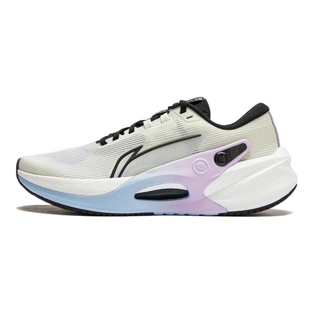 Li Ning Furious Rider 7.0 V2 Беговые кроссовки Мужские Низкие Кремовый/Черный/Небесно-голубой ARZU003-8