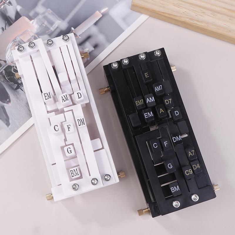 Guitar Chord Helper One-Touch Chords Presser Guitar Chord Trainer Practice Aid Trainer Assisted Learning System For Beginners