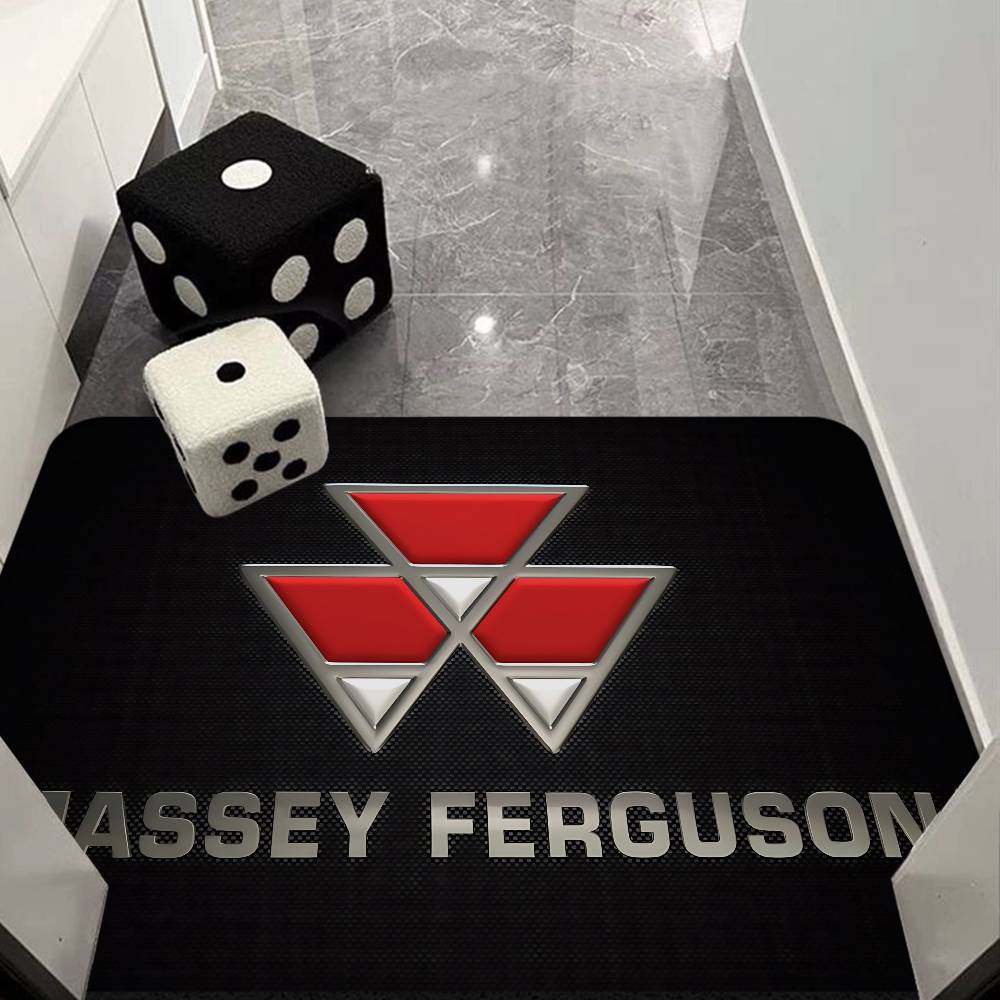 M-Massey F-Ferguson Floor Mat INS Style Soft Bedroom Floor House Laundry Room Mat Anti-skid Household Carpets