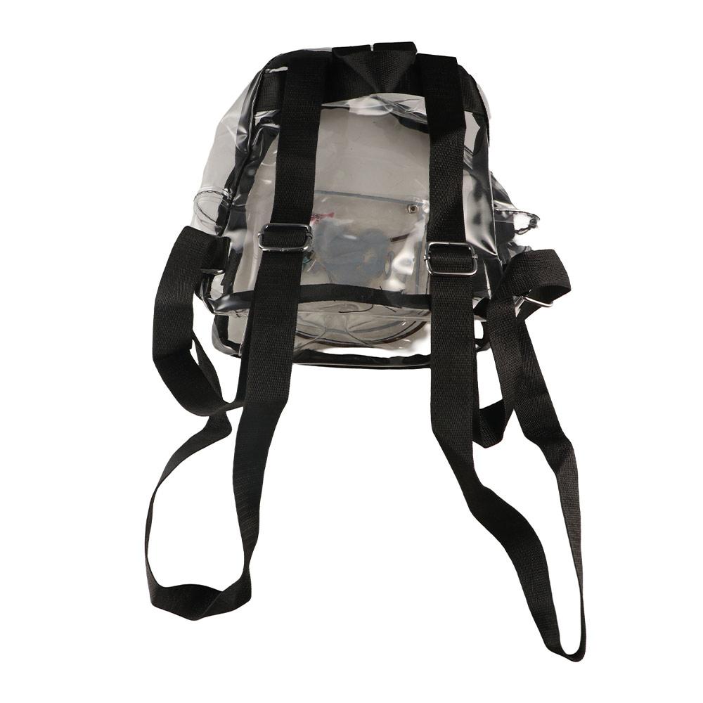 Korean Style Transparent Backpack Large Capacity Shopping Bags Simple Fashion Jelly Bag Travel
