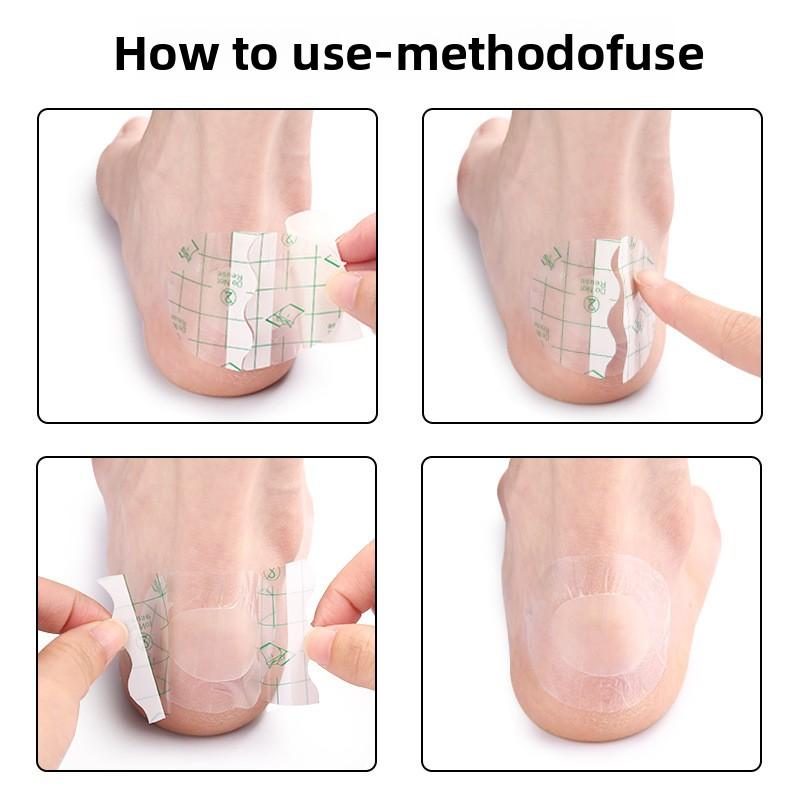 Upgraded Anti-wear Invisible Heel Sticker Blister High Heels Heel Sticker Toe Sticker Invisible Transparent Anti-wear Foot Sticker