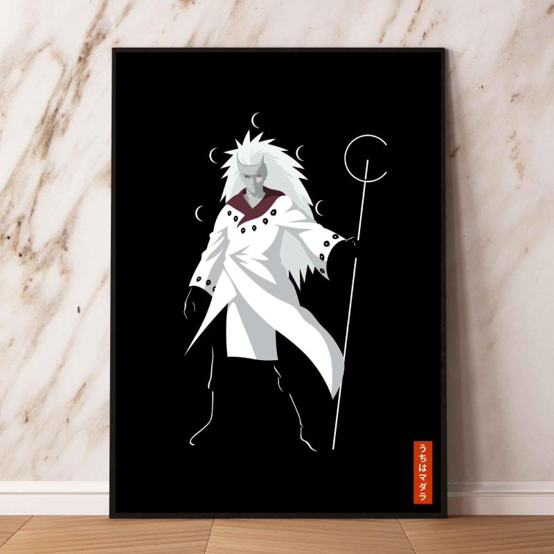 Плакаты и живопись Наруто Учиха Обито, печать изображений на стене, высокое качество, художественная модульная печать, украшение для детской спальни