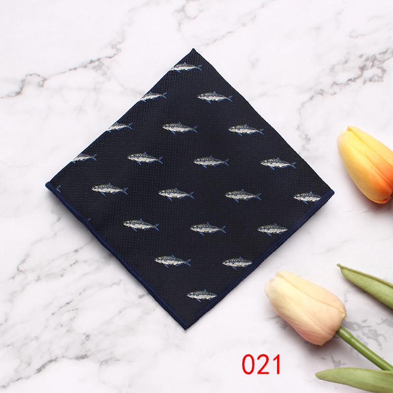 British Style Men'S Suit Pocket Towel Small Flower Type Business Retro Banquet Suit Small Square Scarf Chest Towel Handkerchief