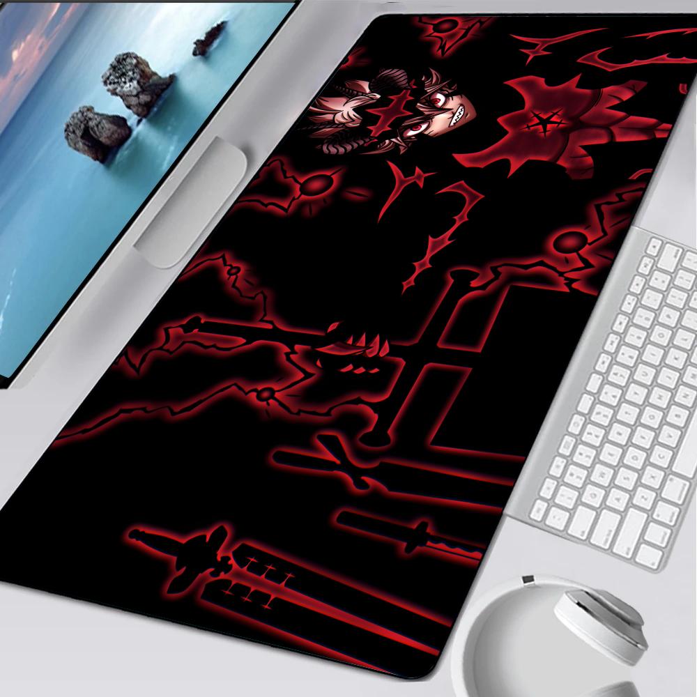 Black Covers Asta Mouse Pad Rubber Mat Laptop Xxl Mousepad Notebook Gamer Computer Table Gaming Accessories