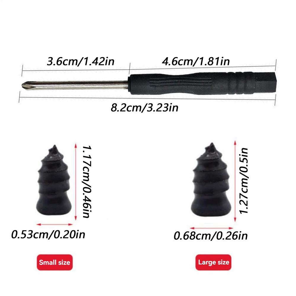 Набор для ремонта шин 40 шт. Заплатки для ремонта шин Резиновые гвозди для скутера для мотоцикла горного велосипеда автомобильного скутера велосипеда внедорожника седана