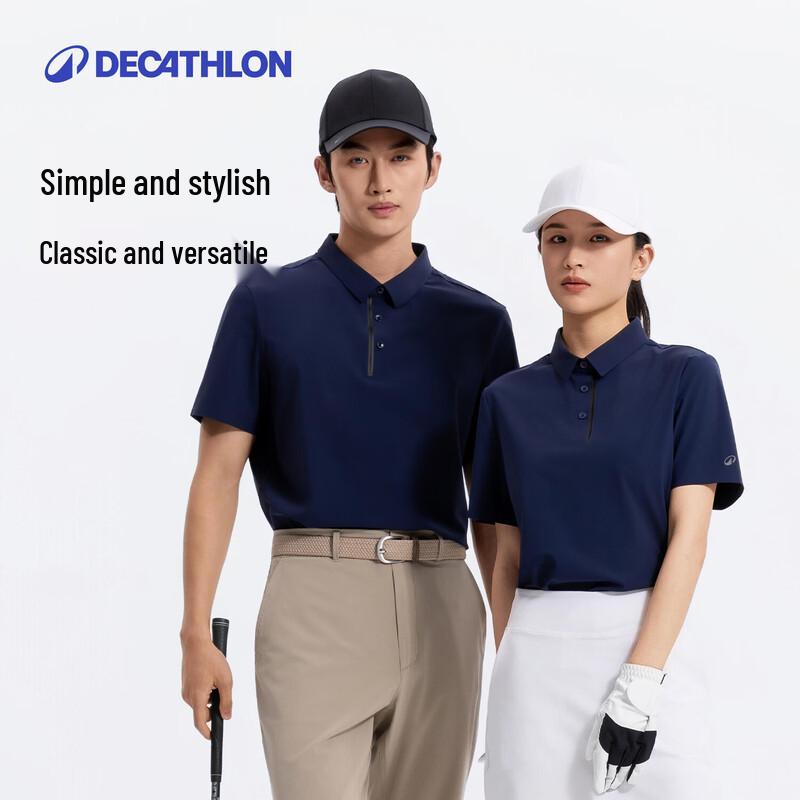 Женская гольф-футболка с коротким рукавом и защитой от солнца Decathlon