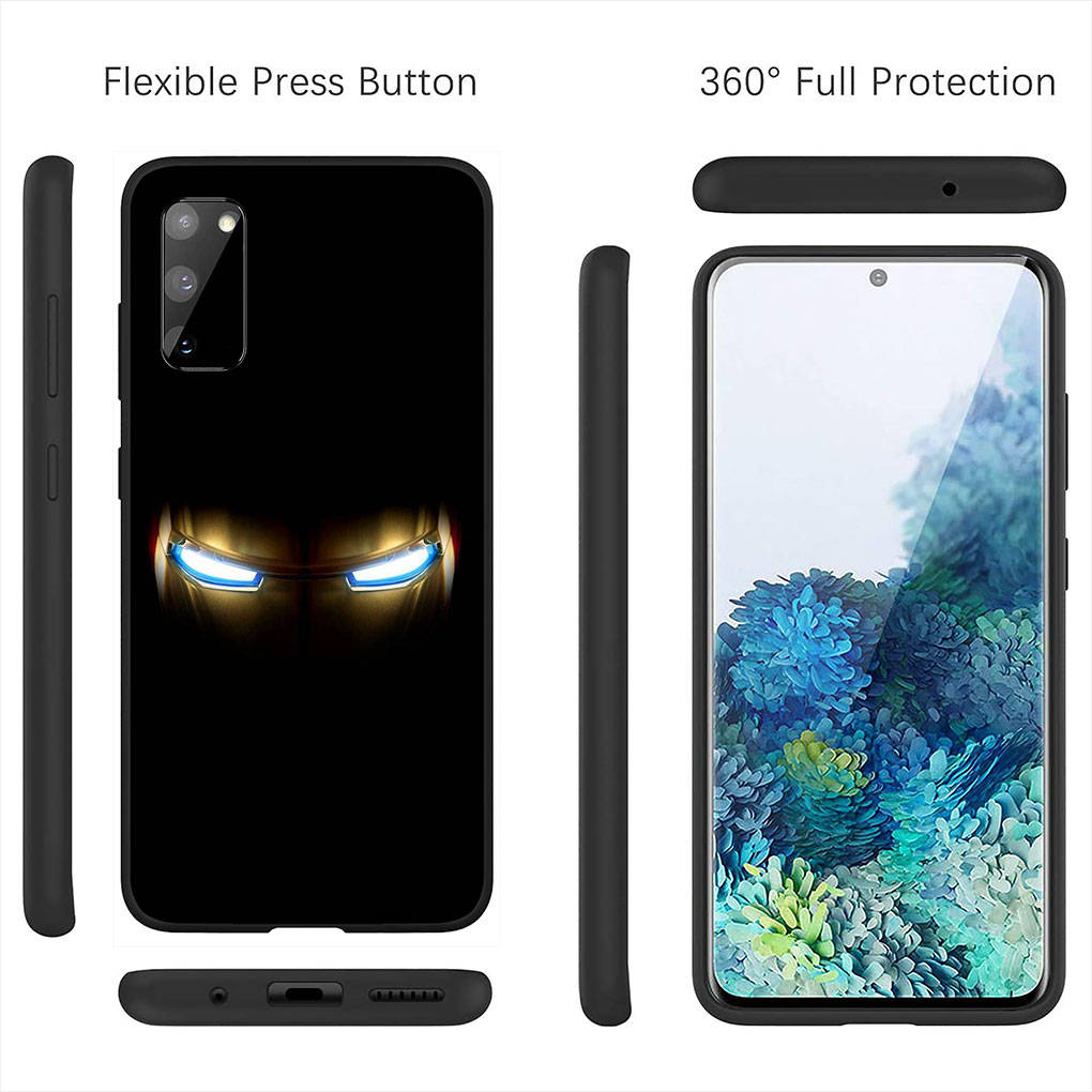 Чехол для iPhone 16 15 Xiaomi Redmi Note 14 13 12 11 Pro Max X 8 16e Samsung Galaxy S25 S24 S23 Moto OPPO Huawei Ironman Superhero Iron Man Phone Case