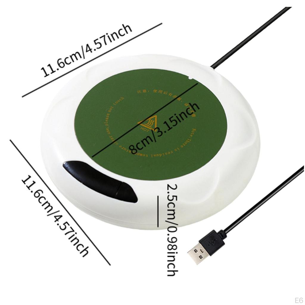 Подогреватель кофе, электрическая плита для подогрева чашек, подогреватель кружек для напитков