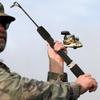 Набор для рыбалки: телескопическое удилище с катушкой, легкий карбоновый спиннинг с эргономичной рукояткой для
