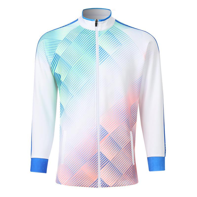 Бадминтон Теннис Форма Спортивная одежда Куртки Осень и Зима Мужские и Женские Костюмы-куртки Форма для группового выступления Наградная форма