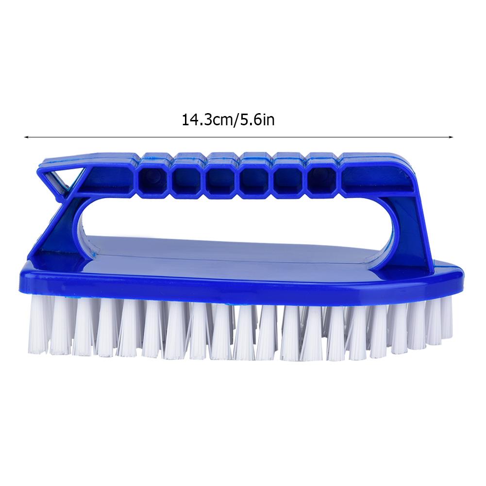 Swimming Pool Step Corner Brush Handheld Door Window Cleaning Tools with Fine Bristles