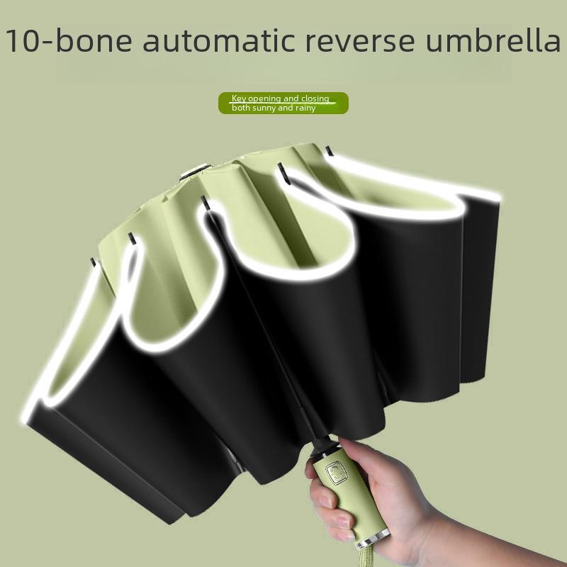 "Automatic Reverse Folding UV-Protection Umbrella for Men & Women"