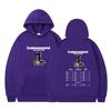 Mens Oversized Hoodie With Graphic Print Hip Hop Style Fall Winter Warm Cotton Blend Sweatshirt