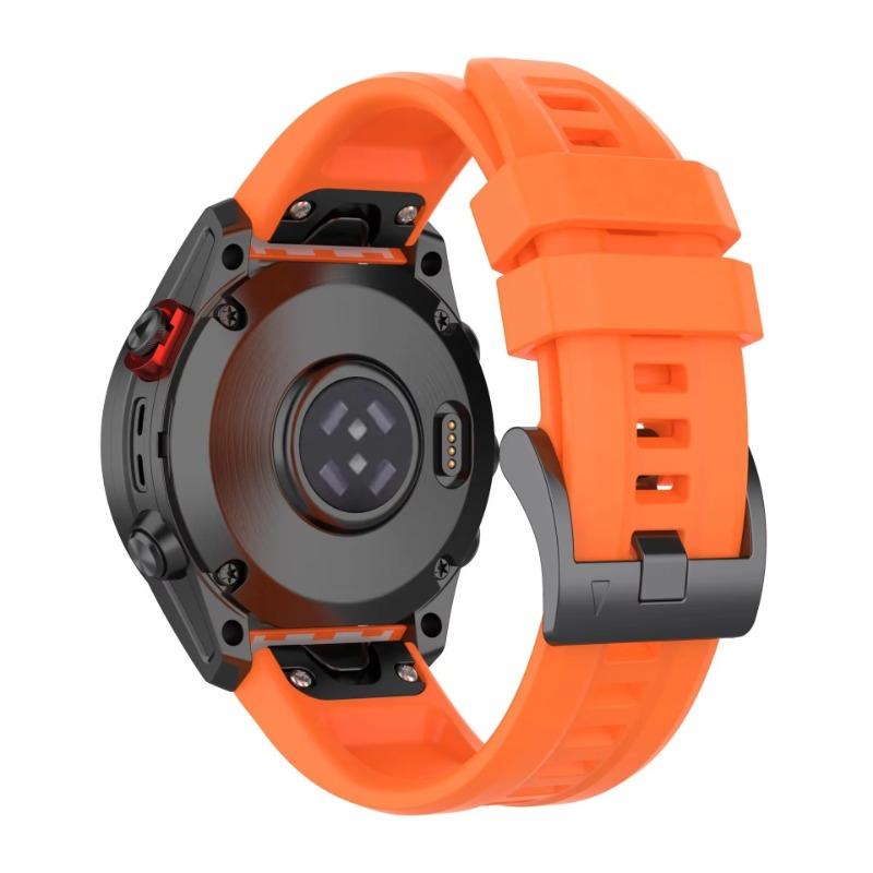 Силиконовый ремешок QuickFit 22 мм 26 мм для Garmin Tactix 8 Fenix E 8 7X 7 6 6X/Epix Pro Gen 2 51 мм 47 мм/Enduro 3 Удобный ремешок