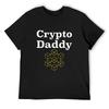 Crypto Daddy Crypto Currency Father Bitcoin Geek T-Shirt Anime T Shirts Boys Whites Men Clothings