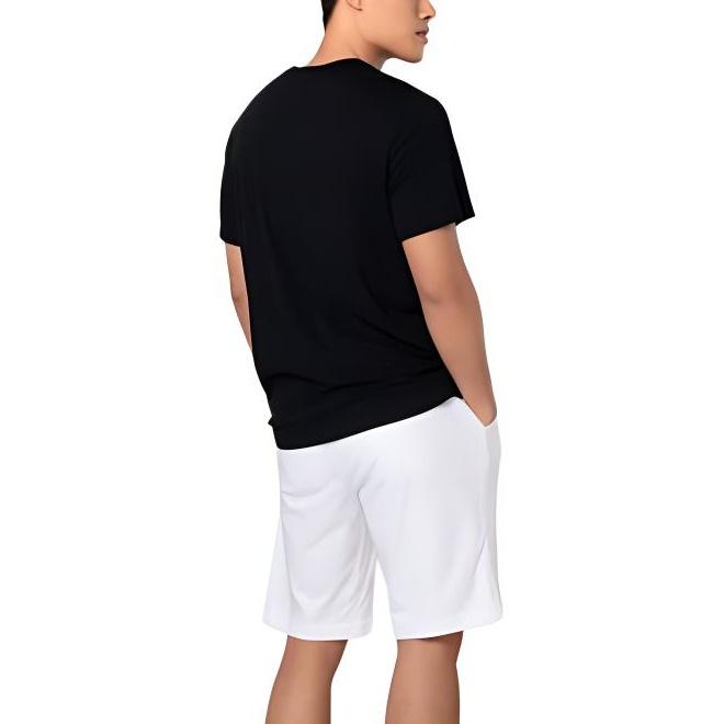 Nike Los Angeles Clippers Basketball Sports Printing Short Sleeve Black Men's CT9824-010