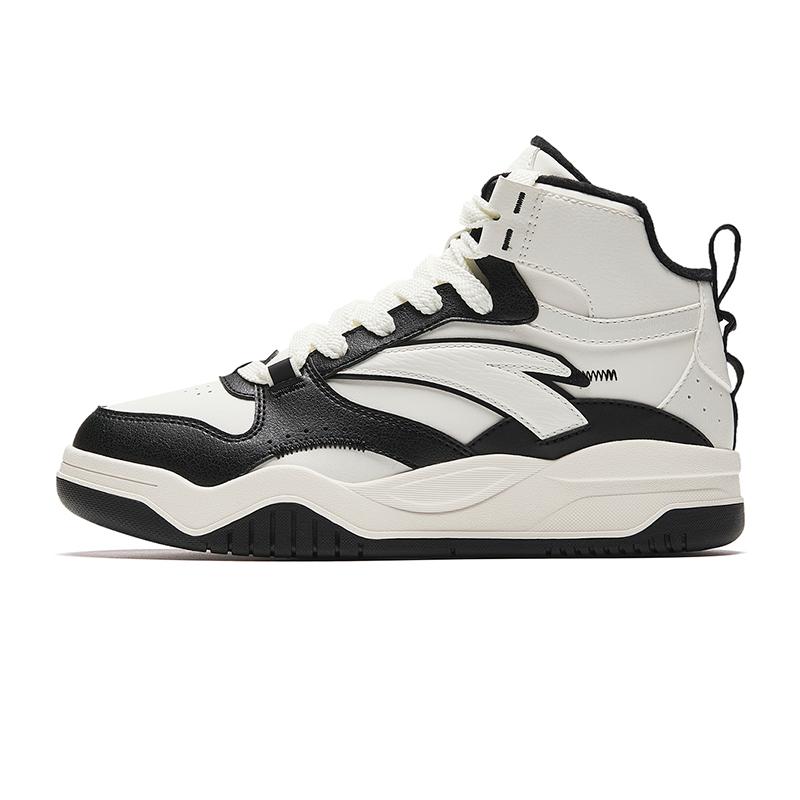 Anta Wave Shoes Comfortable Non-Slip Quick-Dry High-Top Skate Shoes Women Sneaker White 922348903-2