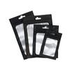 50Pcs Matte Zip Lock Plastic Bag Aluminum Foil Hologram Food Pouch Small Water Proof Zipper Reclosable Pouches Gift Packaging