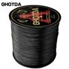 GHOTDA 300M Braided Fishing Line 4 Strand PE Line Braid Multifilament Fishing Line 10 12 18 28 35 40 50 60 80 100 120LB