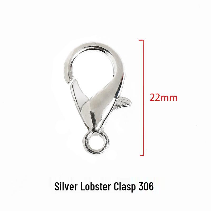 Gold & Silver Metal Lobster Clasp for Handmade Jewelry: DIY Bracelet, Necklace Accessories, Pendant, Spring Buckle