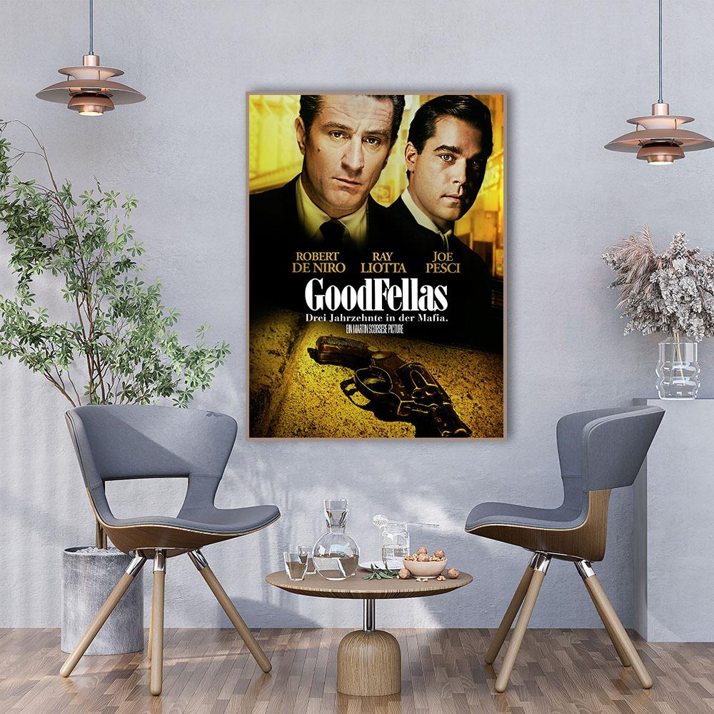 Классический фильм «Славные парни» с принтом, постер, холст, настенное искусство, абстрактная живопись, винтажная пленочная картина для гостиной, домашний декор, Cuadros