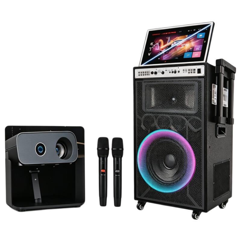Malata All-in-One Home KTV Karaoke System with Projector (CN version)