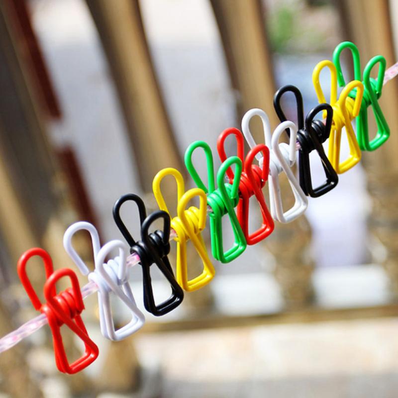 10 шт. отличного качества из нержавеющей стали прищепки для полотенец носки зажимы маленькие зажимы