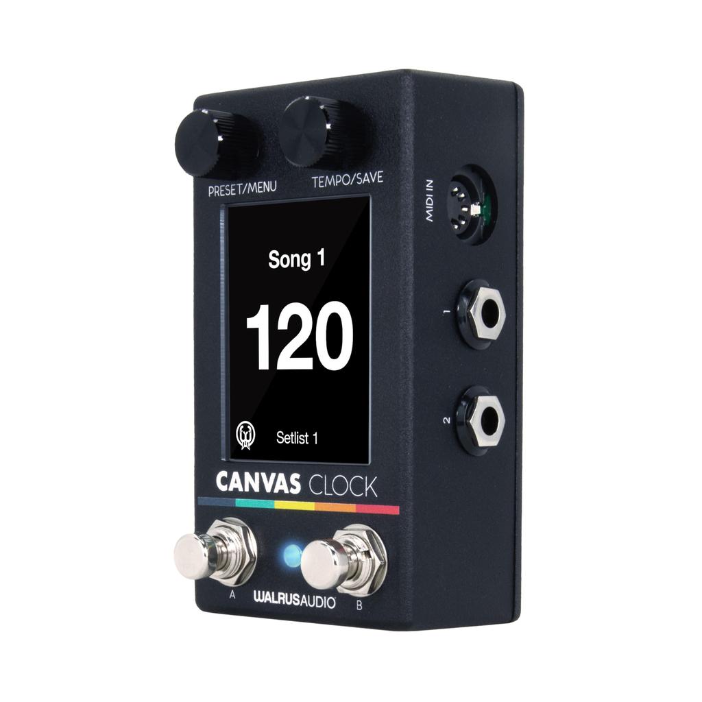 WALRUS AUDIO Canvas Clock Темп Время BPM MIDI Управление Метроном WAL-CANV/CLK