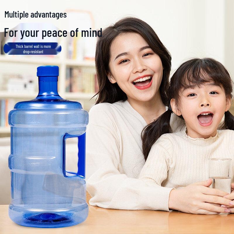 Портативное ведро-диспенсер для воды Xihe 5 л из ПЭТ с напорным насосом