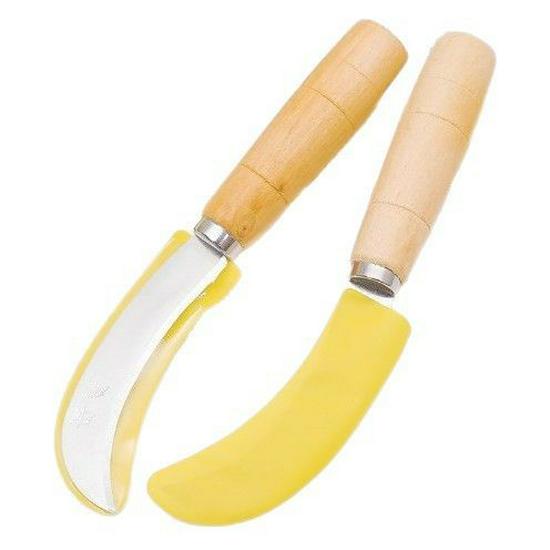 Специальный выпуск для новичков: Многофункциональный изогнутый нож для жареных сосисок и чистки фруктов - Бесплатная доставка!