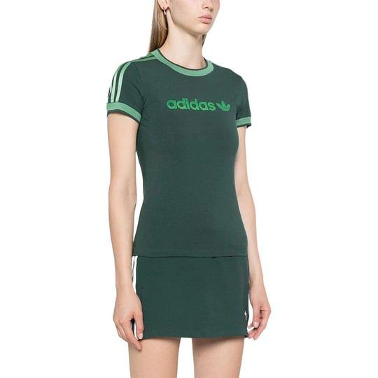 adidas Женская футболка Originals Трава Зеленая JJ1504