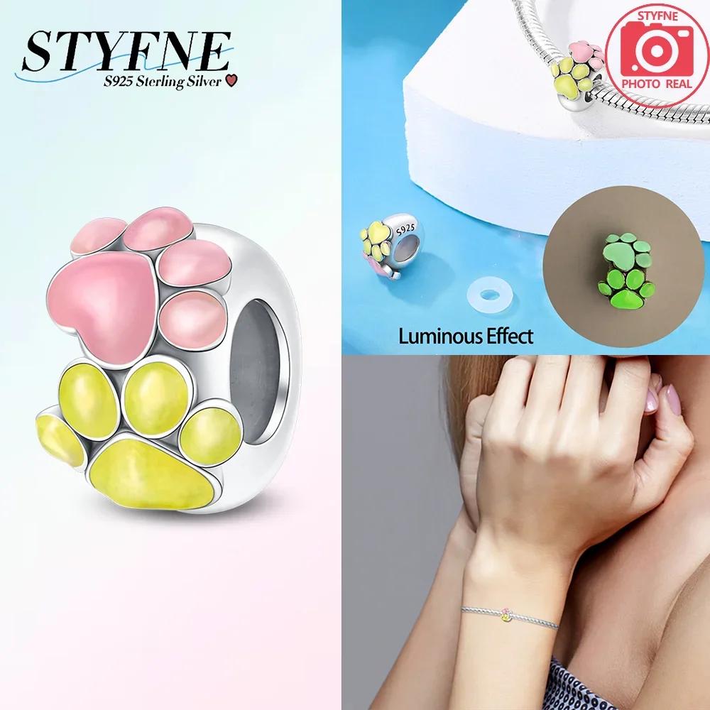 Классические оригинальные медные шармы светящаяся бабочка с когтями светящиеся звезды бусина подходит для браслета женские украшения сделай сам изысканное изготовление подарков