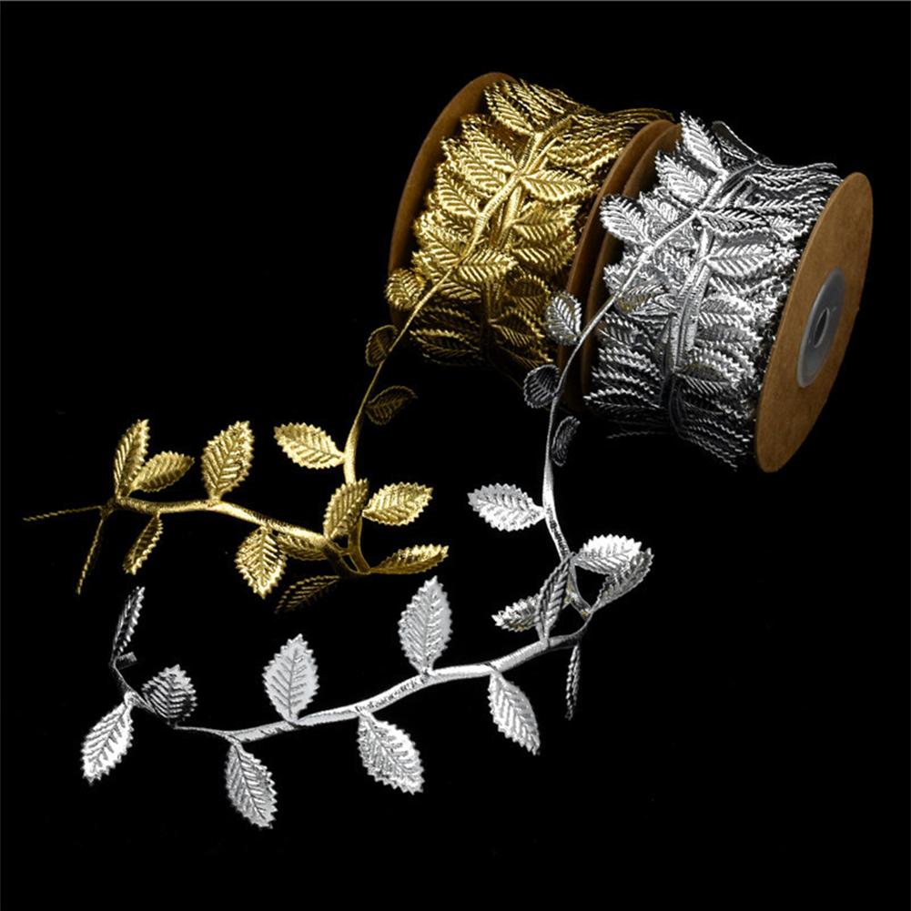 10 м/рулон оберточной ленты золото серебро вечеринка свадебный декор