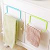 Towel Holder Rack Rail Cupboard Hanger Bar Hook Bathroom Kitchen Home Organization Candy Color J19