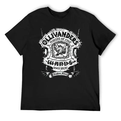 Ollivanders Футболка футболки графическая футболка кастомные кавайная одежда футболки графические футболки мужская одежда больших размеров