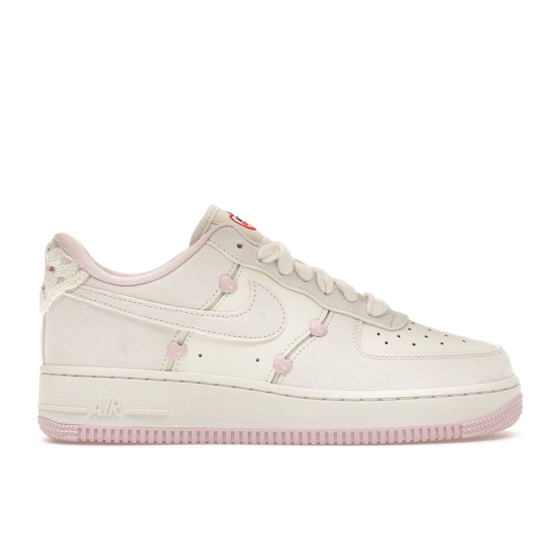 Nike Air Force 1 Low Valentines Day 2025 Women Sneakers Cream Sail Pink-Foam HV5992-111