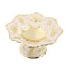 Фруктовый поднос Nordic Vintage Gold Round Fruit Tray Multi Function Snacks Dish Dish Decoration Home Table Storage Serviсe Taste