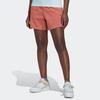 adidas Оригинальные повседневные прямые шорты с логотипом в виде трилистника, женские плавки розового цвета HM1793